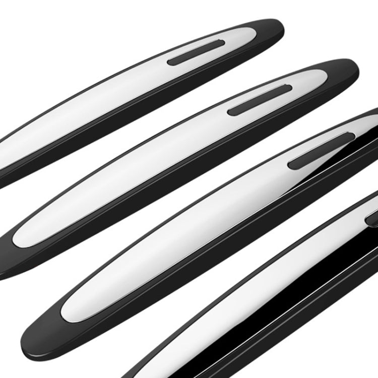 Car Door Anti-Collision Strip Protector Sticker 3R-2164 Black/White