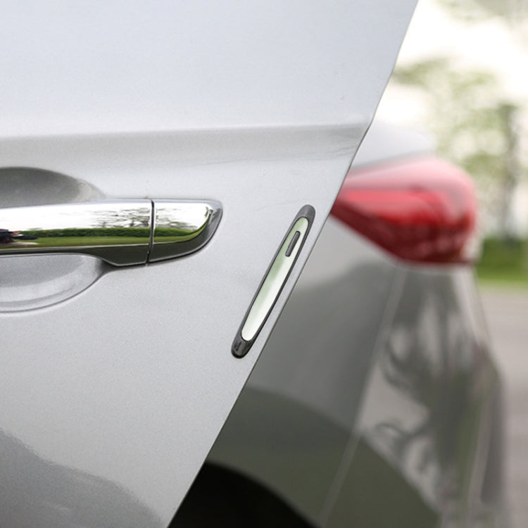 Car Door Anti-Collision Strip Protector Sticker 3R-2164 Black/White