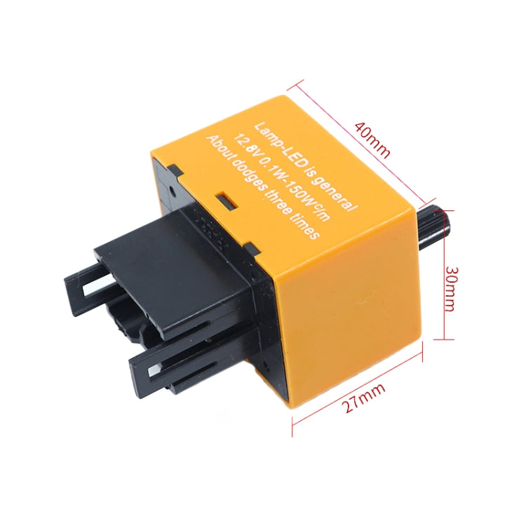 8-poliges LED-Blinkrelais mit einstellbarer Blinkfrequenz, 12V, für Toyota / Lexus