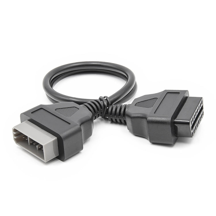 14Pin to 16Pin Car OBD2 Conversion Cable OBDII Diagnostic Adapter Cable for Nissan, 14Pin to 16Pin for Nissan