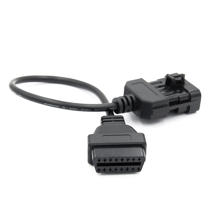 10Pin to 16Pin Car OBD2 Conversion Cable OBDII Diagnostic Adapter Cable for Opel, For Opel 10Pin