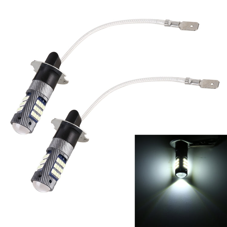 1 Paar H3 DC12V / 5W Auto LED-Nebelscheinwerfer mit 42 SMD-2016 LED-Lampenperlen, H3 (Eisblaues Licht), H3 (Weißes Licht), H3 (Gelbes Licht)