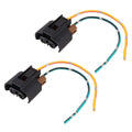 1 Pair 9005 Bulb Holder Base Female Socket with Cable for Toyota, For Toyota