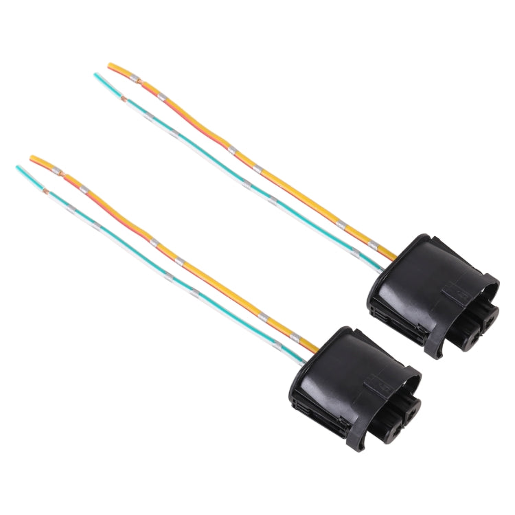 1 Paar H11 Scheinwerfer-Lampenfassung Buchse mit Kabel für BMW, für BMW