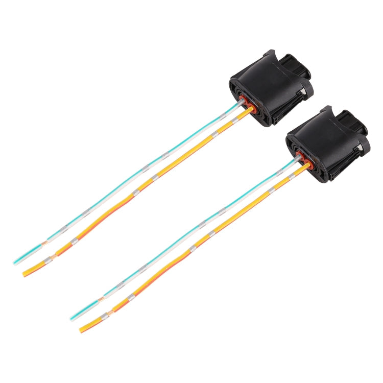 1 Paar H11 Scheinwerfer-Lampenfassung Buchse mit Kabel für BMW, für BMW