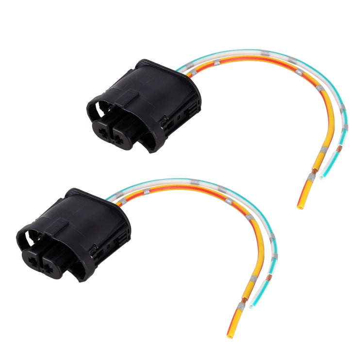 1 Paar H11 Scheinwerfer-Lampenfassung Buchse mit Kabel für BMW, für BMW