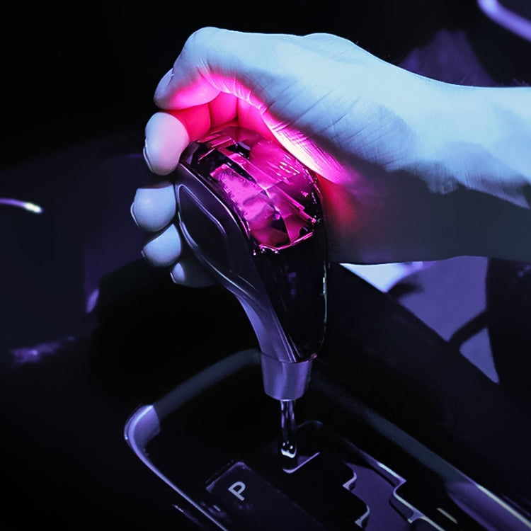 Universal Car USB Charging Colorful Crystal Gear Shift Knob, Crystal Gear Shift Knob