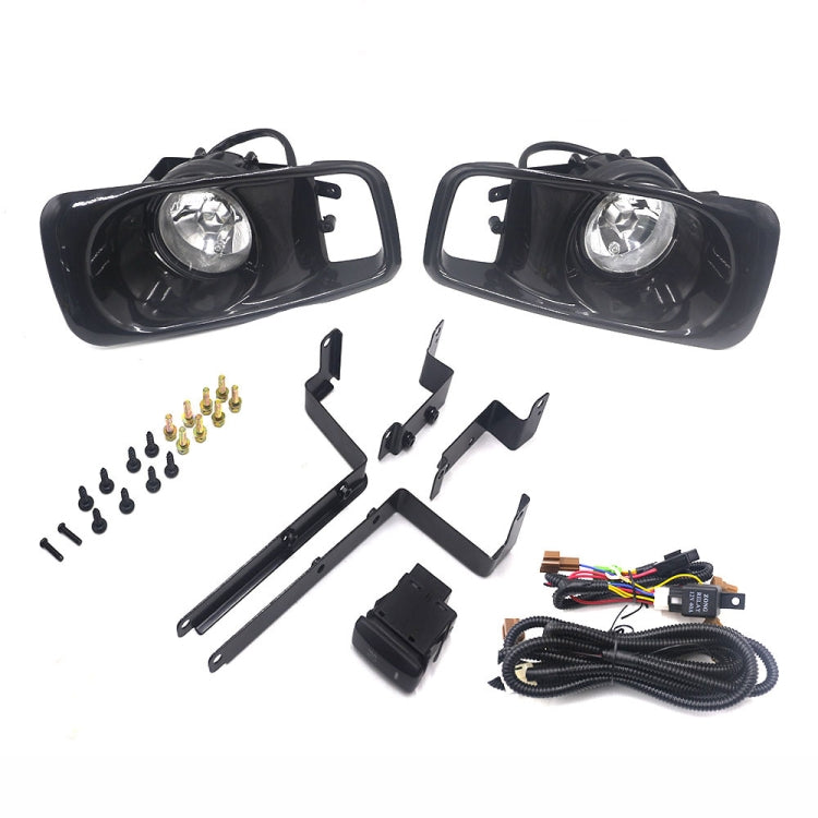 1 Pair Car Modified Front Fog Light for Honda Civic 1999-2000, For Honda Civic 1999-2000 (White Light), For Honda Civic 1999-2000 (Yellow Light)