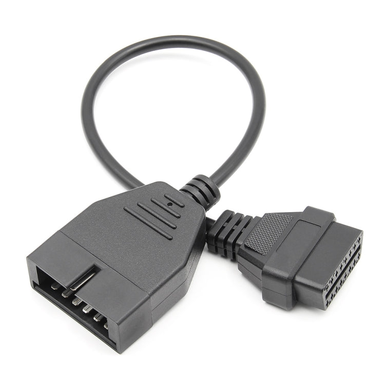 12Pin to 16Pin Car OBD2 Conversion Cable OBDII Diagnostic Adapter Cable for GM, 12Pin to 16Pin for GM