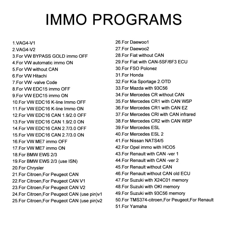 SQU OF80 Universal Auto-Emulator Signal Reset Immo / Tacho Programme ESL Diagnose Sitzbelegungssensor Werkzeug, OF80