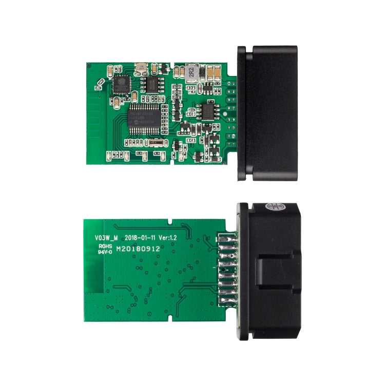 OBD II ELM327 WiFi V1.5 Car Fault Diagnostic Tool PIC25K80 Chip, WiFi