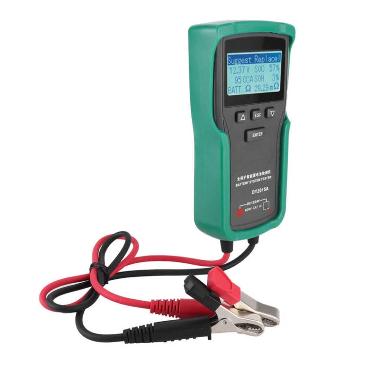 DUOYI DY2015A Auto 12V 24V Digitale CCA Last Batterie Ladung Digitale Kapazitätstester, DY2015A