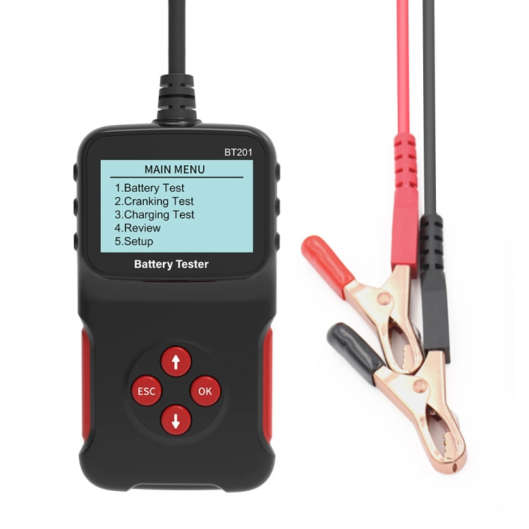 BT201 12V Universal Auto Multifunktionales Batterie-Diagnose-Fehlerdetektor, BT201