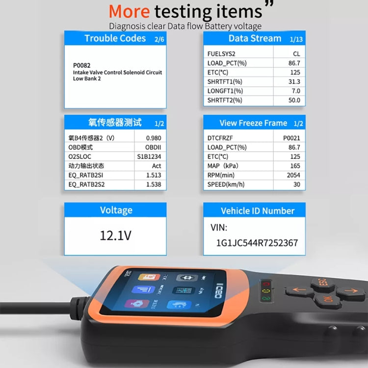 V317 Auto Fehlerdetektor OBD2 ELM327 Scanner Codeleser