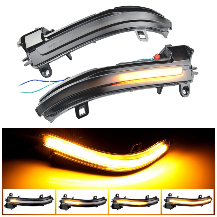 1 Paar Für BMW 3er F20 Auto Dynamische LED Blinker Rückspiegel Blinker Lauflicht, Für BMW 3er F20 (Transparent), Für BMW 3er F20 (Transparent Schwarz)