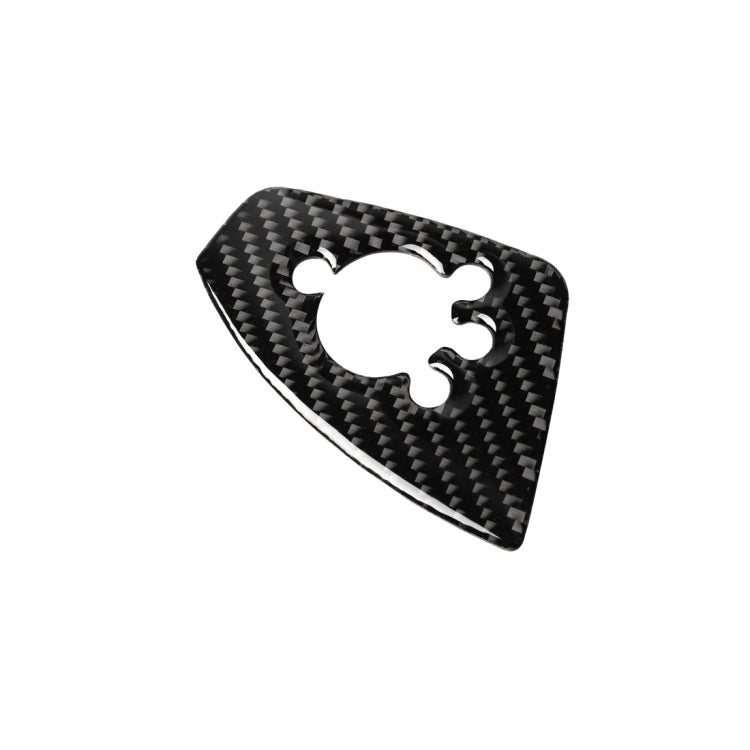 Car Carbon Fiber Door Button Decorative Sticker for Audi TT 8n 8J MK123 TTRS 2008-2014, Left Drive, B Style, Door Button , Left Drive B