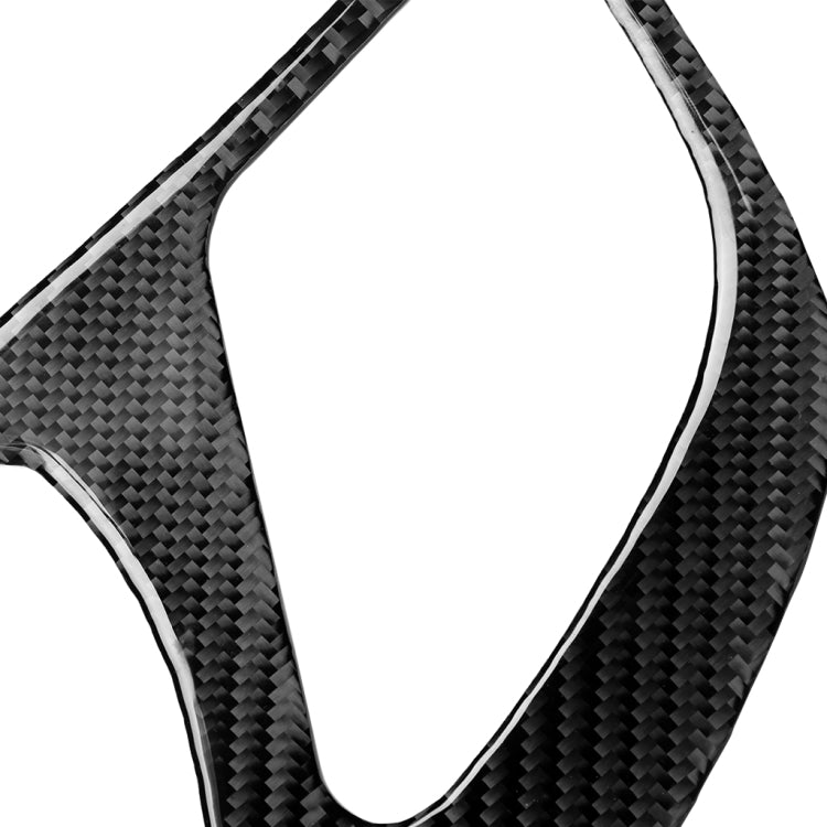 Car Carbon Fiber Dashboard Frame Decorative Sticker for Audi A5, Left Drive, For Audi A5