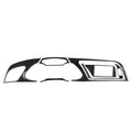 Car Carbon Fiber Dashboard Frame Decorative Sticker for Audi A4 2009-2010 / A4L 2009-2012, Left Drive, For Audi A4 2009-2010