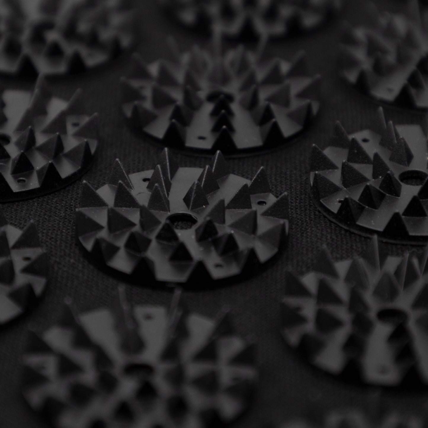 Acupressure Mat & Pillow (Black)