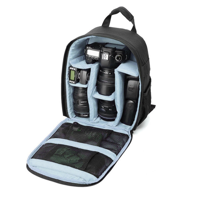 INDEPMAN DL-B012 Tragbarer Outdoor-Sport-Rucksack für Kameras wie GoPro, SJCAM, Nikon, Canon, Xiaomi Xiaoyi YI, Größe: 27,5 * 12,5 * 34 cm