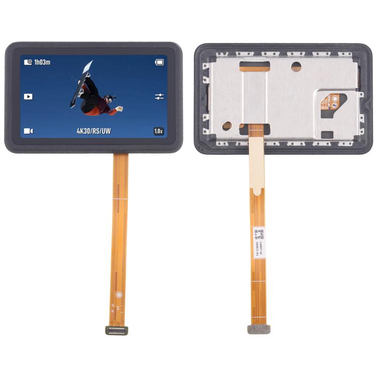 Für DJI Osmo Action 5 Pro Original hintere Haupt-LCD-Bildschirm-Digitizer-Komplettbaugruppe mit Rahmen, Für DJI Osmo Action 5 Pro (Original)