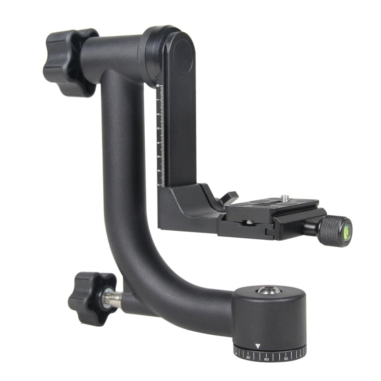 YELANGU Horizontal 360 Degree Gimbal Tripod Head for Home DV and SLR Cameras, YLG0401E