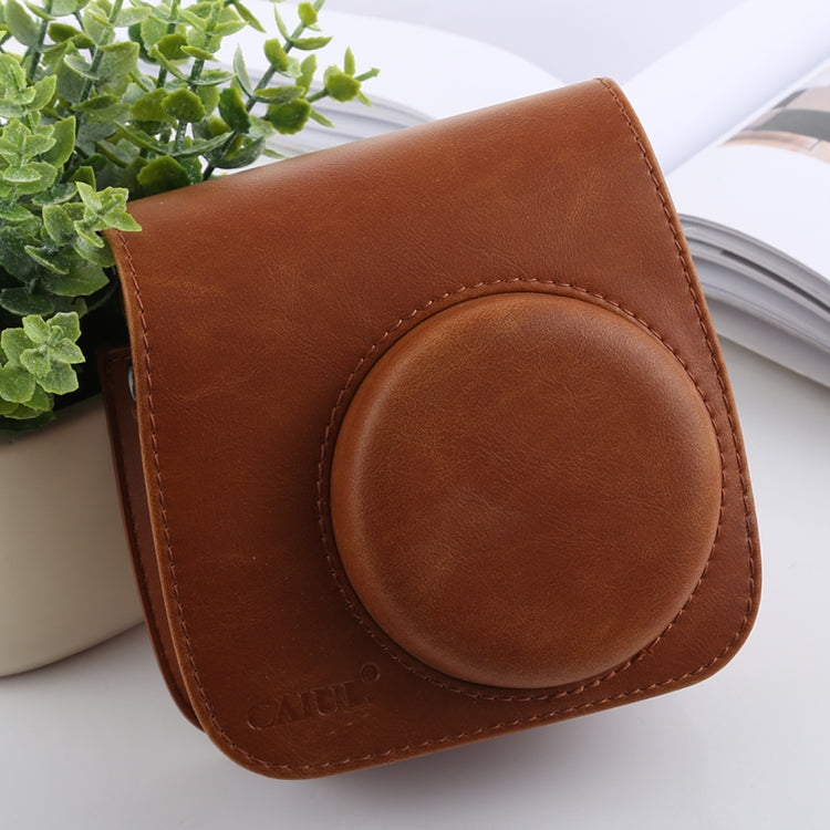 Retro-Tasche aus PU-Leder für FUJIFILM instax mini 9 / mini 8+ / mini 8 inklusive Trageriemen, für FUJI mini 9, für FUJI mini 9