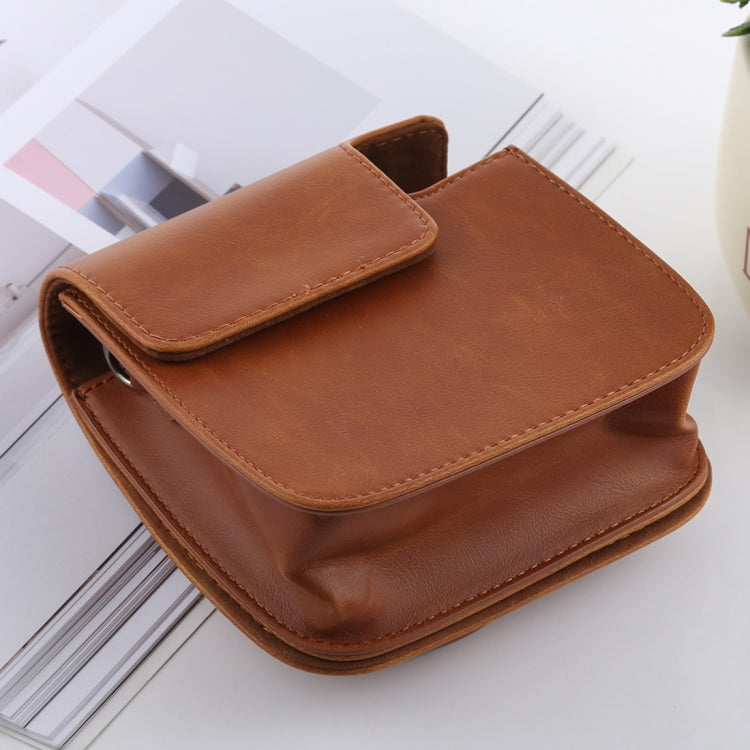 Retro-Tasche aus PU-Leder für FUJIFILM instax mini 9 / mini 8+ / mini 8 inklusive Trageriemen, für FUJI mini 9, für FUJI mini 9