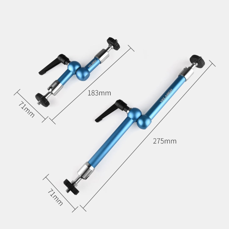 YELANGU 7 inch Adjustable Friction Articulating Magic Arm, 7 inch