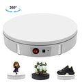 30cm Electric Rotating Turntable Display Stand Video Shooting Props Turntable for Photography, Load: 100kg, US Plug, 30cm, US Plug
