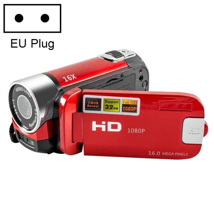 16-fach digitaler Zoom HD 16-Megapixel Heim- und Reise-DV-Kamera, EU-Stecker, EU-Stecker