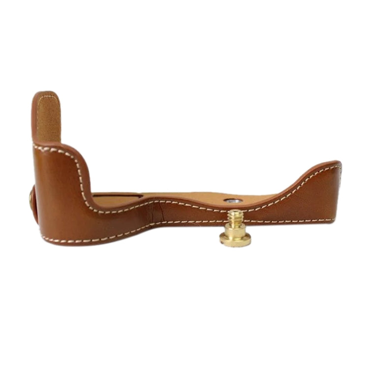 1/4 Zoll Gewinde PU-Leder Kamera-Halbtasche für Sony ILCE-A6500 / A6500, für Sony ILCE-A6500 / A6500