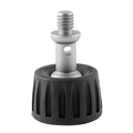 BEXIN GSF37-S Tripod 3/8 inch Stainless Steel Foot Spikes Plastic Foot Pad, GSF37-S