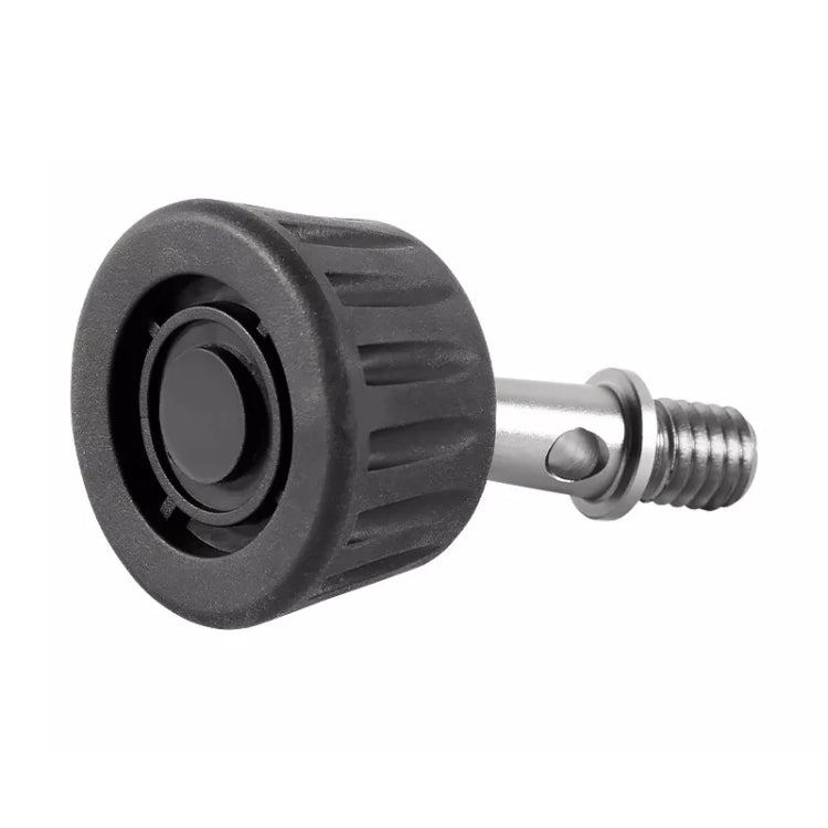 BEXIN GSF37-S Tripod 3/8 inch Stainless Steel Foot Spikes Plastic Foot Pad, GSF37-S