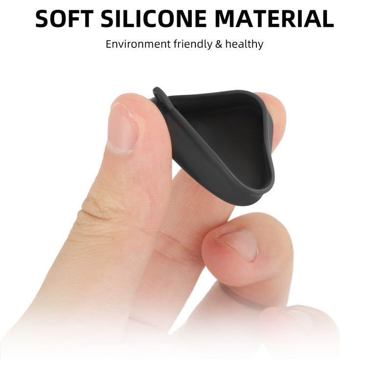 Sunnylife Silikon-Objektivschutzkappe für Insta360 Ace / Ace Pro (Schwarz)