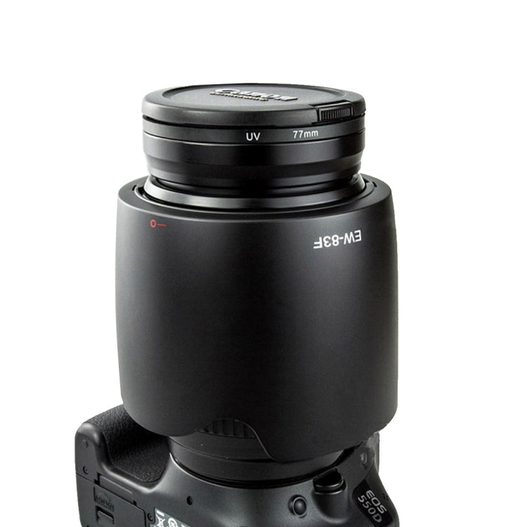 EW-83F Lens Hood Shade for Canon Camera EF 24-70mm f/2.8L USM I Lens, EW-83F