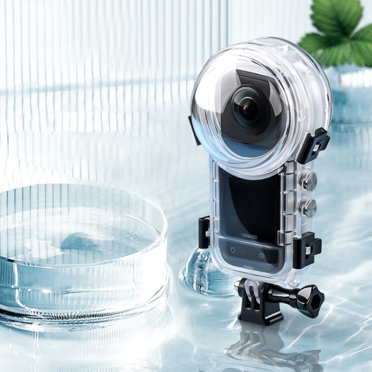 For Insta360 X3 Camera 50m Waterproof Sealed Diving Case, For Insta360 X3 50m Waterproof