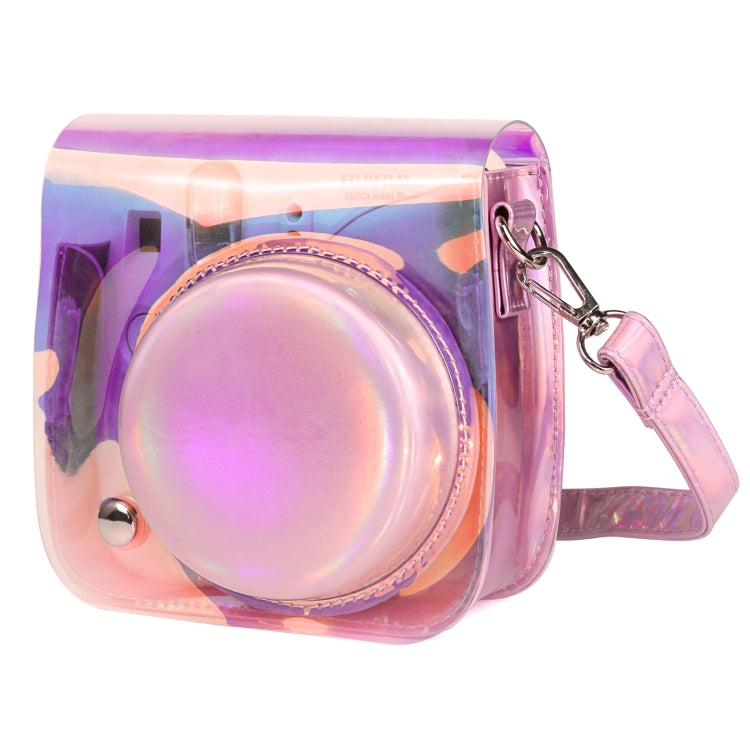 Transparente Symphony PVC-Kameratasche mit Schultergurt für Fujifilm Instax mini 11, für Fujifilm Instax mini 11 (PVC)