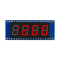 WAVESHARE 4-digit 8-segment Display Module for Raspberry Pi Pico, SPI-compatible, 19806