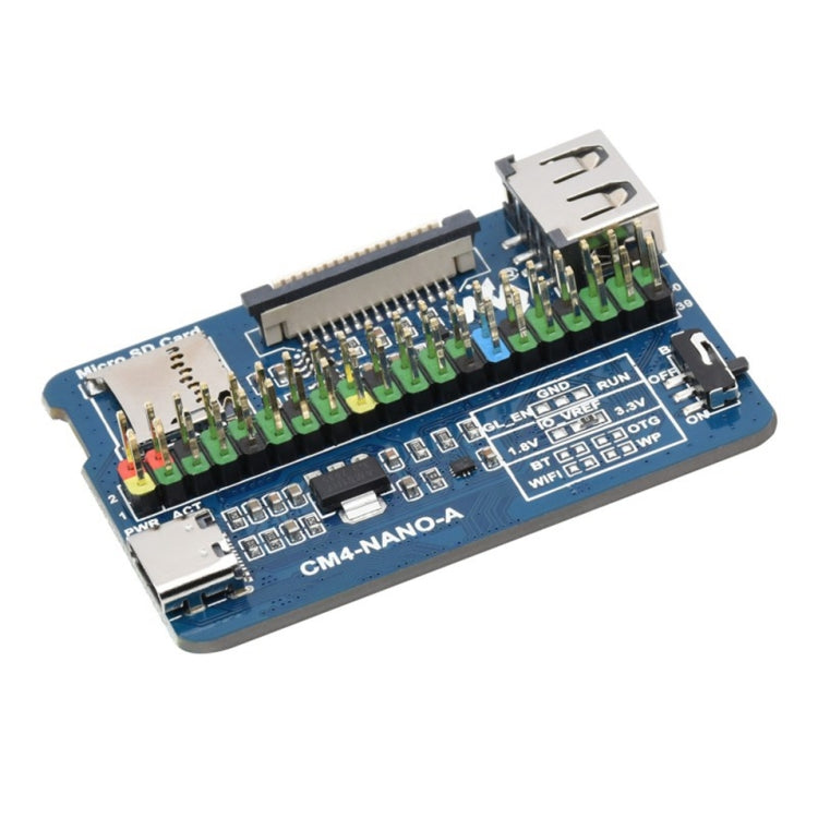 Waveshare Nano Base Board A for Raspberry Pi CM4, Nano Base Board A