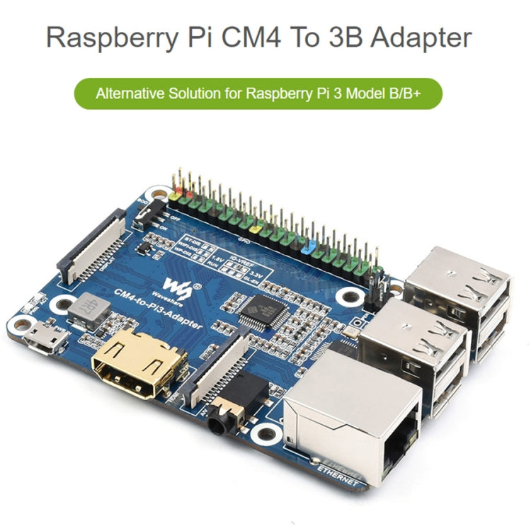 Raspberry Pi CM4 auf 3B Adapter für Raspberry Pi 3 Model B/B+