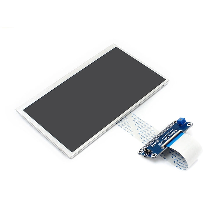 WAVESHARE 7inch LCD IPS 1024x600 Display for Raspberry Pi,DPI Interface, 7inch LCD IPS
