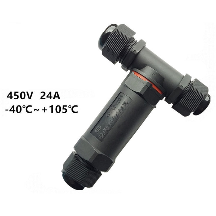 XY25 IP68 Waterproof 5 Pin T-type Cable Connector