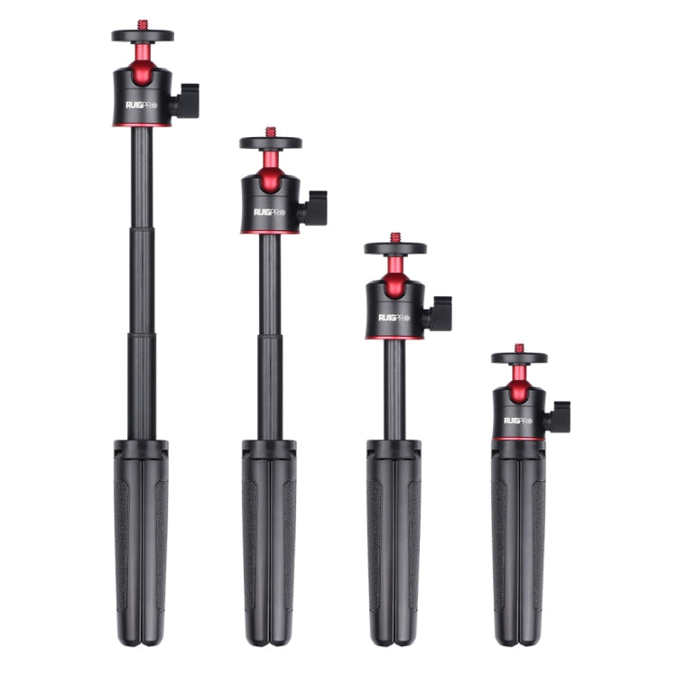RUIGPRO Multifunktionaler faltbarer Stativhalter Selfie Monopod Stick mit Kugelkopf für DJI, Insta360, GoPro und andere Action Kameras, Stativ Monopod