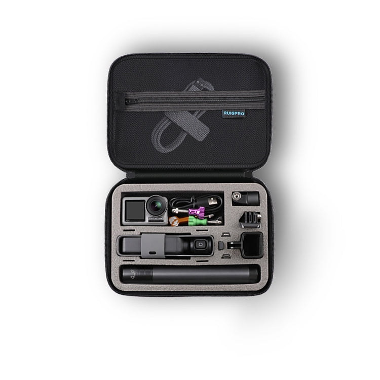 RUIGPRO Oxford Wasserdichte Aufbewahrungstasche für DJI OSMO Pocket Gimbal-Kamera / OSMO Action, Größe: 24x16,5x8cm, RG51