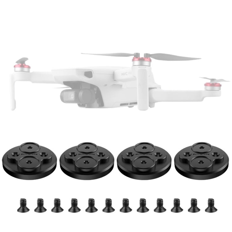 4 Stück Sunnylife Motorschutzabdeckung aus Metall für DJI Mini 2