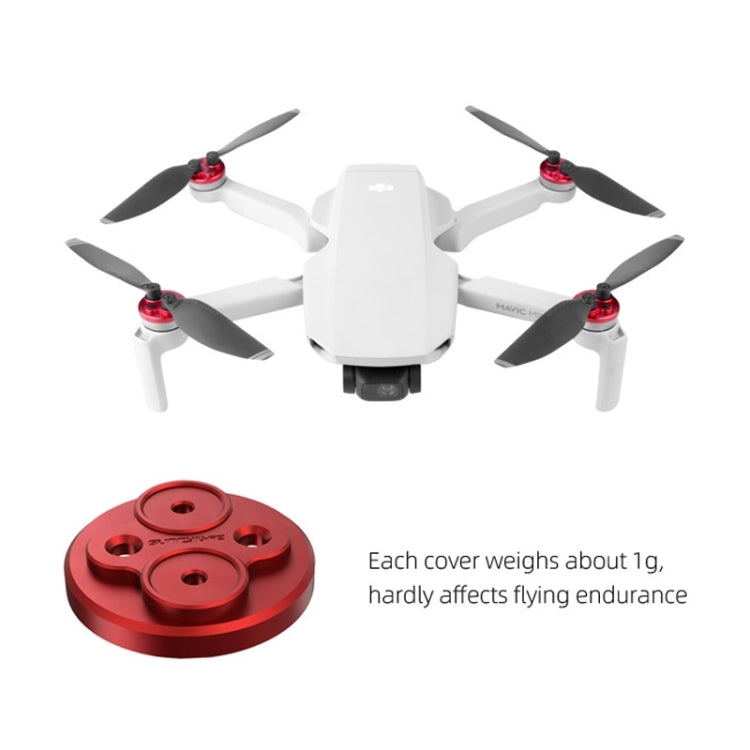 4 Stück Sunnylife Motorschutzabdeckung aus Metall für DJI Mini 2