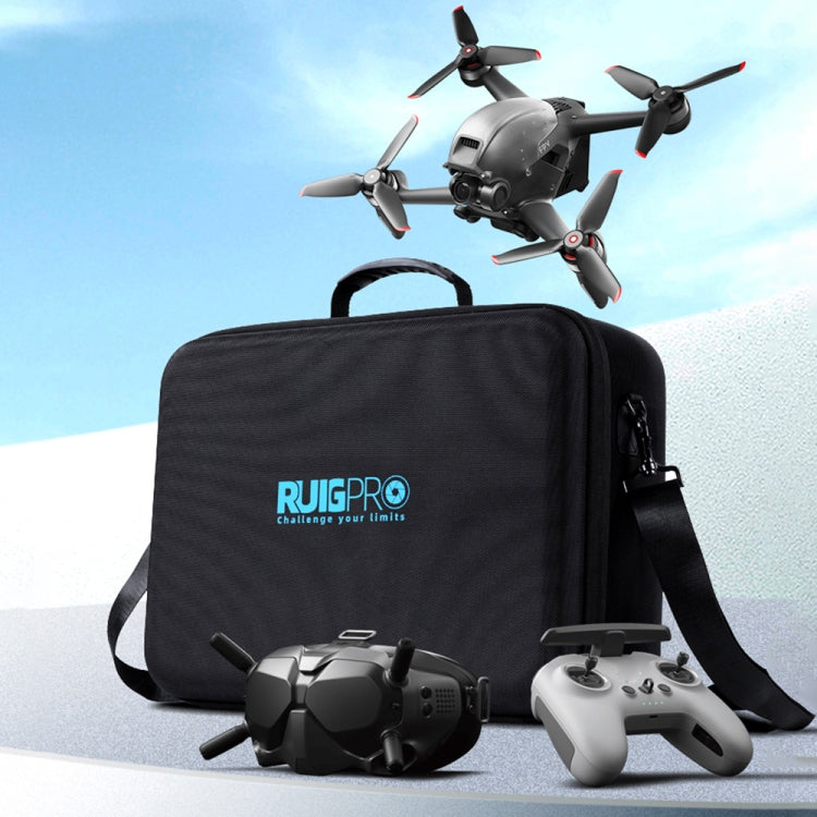 RUIGPRO für DJI FPV Tragbare Einzelschulter-Aufbewahrungsbox, Reise-Tragetasche, Für DJI FPV