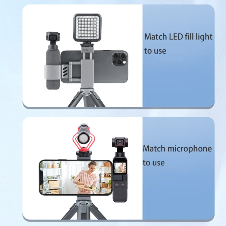 RUIGPRO Smartphone-Befestigungsklemme 1/4-Zoll-Halterung für DJI OSMO Pocket / Pocket 2