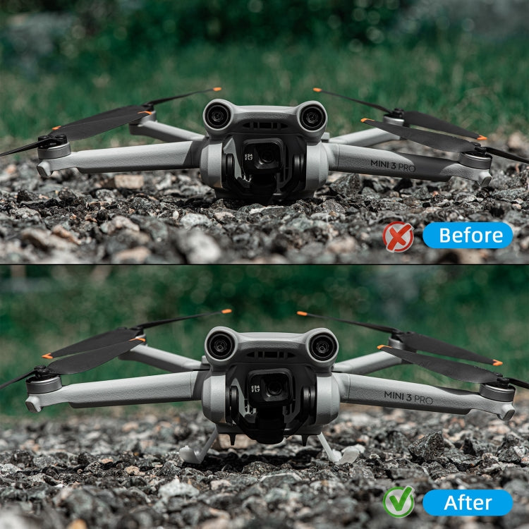 STARTRC Klappbares Anti-Fall Anti-Schmutz Erhöhtes Landegestell Trainingsgestell für DJI Mini 3 Pro, Für DJI Mini 3 Pro